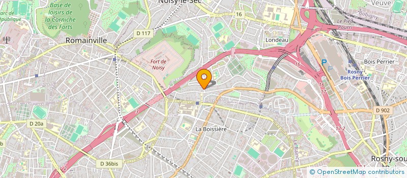 localisation de l'entreprise MADAME OUAFAE HAMMOU OUALI à NOISY-LE-SEC