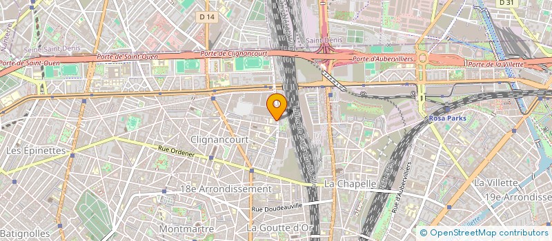 localisation de l'entreprise MADAME OUAFAE OUTALEB  PARIS