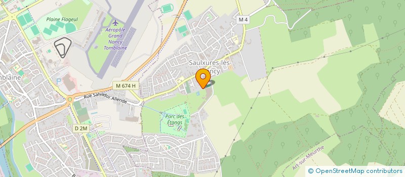 localisation de l'entreprise MADAME OUAFAE TAZI  SAULXURES-LES-NANCY