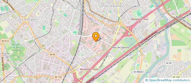 localisation de l'entreprise MADAME OUAFIA MECIBAH  MONTPELLIER