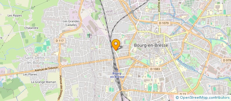 localisation de l'entreprise MADAME OUAFILA OUAISSA  BOURG-EN-BRESSE