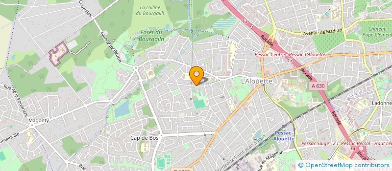 localisation de l'entreprise MADAME OUAHIBA DHAOUADI à PESSAC