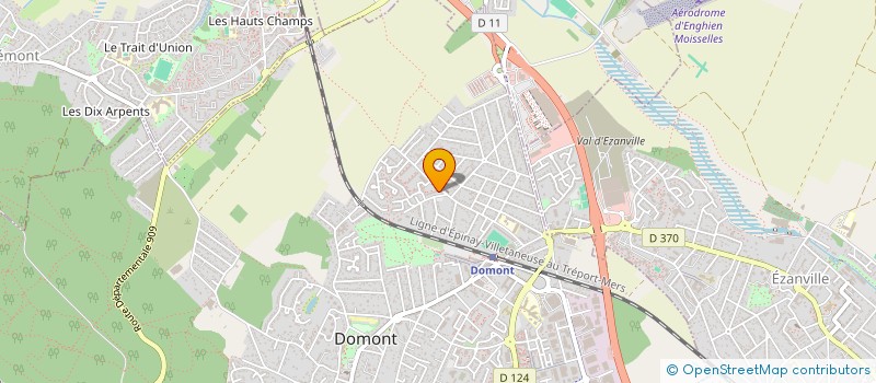 localisation de l'entreprise MADAME OUAHIBA HABOU  DOMONT