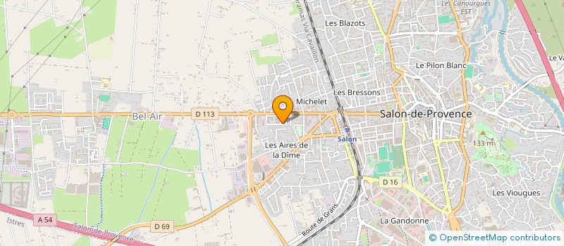 localisation de l'entreprise MADAME OUAHIBA HADDAD à SALON-DE-PROVENCE