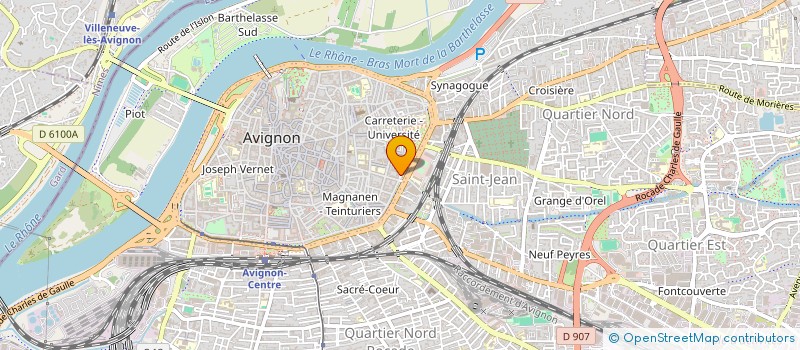 localisation de l'entreprise MADAME OUAHIBA KHIARI à AVIGNON