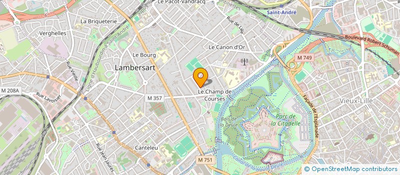 localisation de l'entreprise MADAME OUAHIBA KORICHI à LAMBERSART