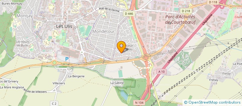 localisation de l'entreprise MADAME OUAHIDA MACHER à LES ULIS