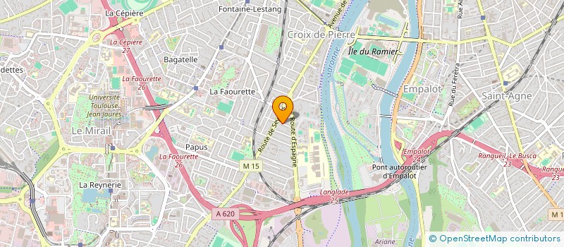 localisation de l'entreprise MADAME OUAIDA HAMDADOU à TOULOUSE