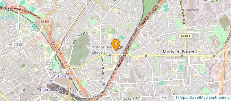 localisation de l'entreprise MADAME OUALI ROCKEMER à LILLE