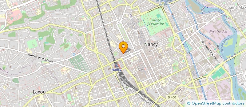 localisation de l'entreprise MADAME OUARDA BOUMAZA  NANCY