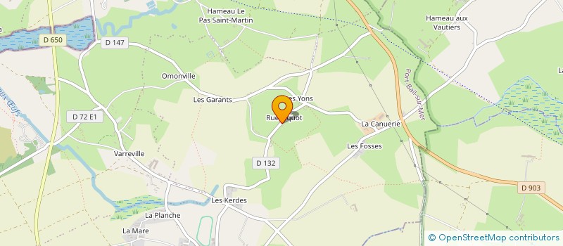 localisation de l'entreprise MADAME OUARDA BRAHMI  PORT-BAIL-SUR-MER