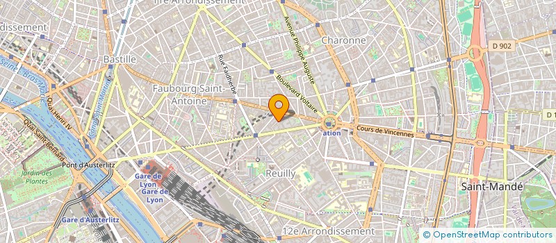 localisation de l'entreprise MADAME OUARDA CHATMI  PARIS