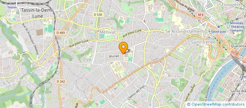 localisation de l'entreprise MADAME OUARDA DJEMIL  LYON