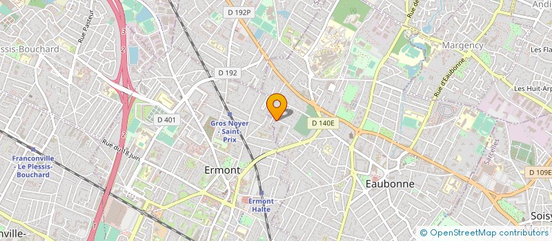 localisation de l'entreprise MADAME OUARDA OUAI à EAUBONNE