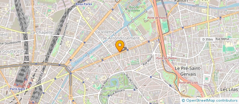 localisation de l'entreprise MADAME OUARDA OUSSADANE  PARIS