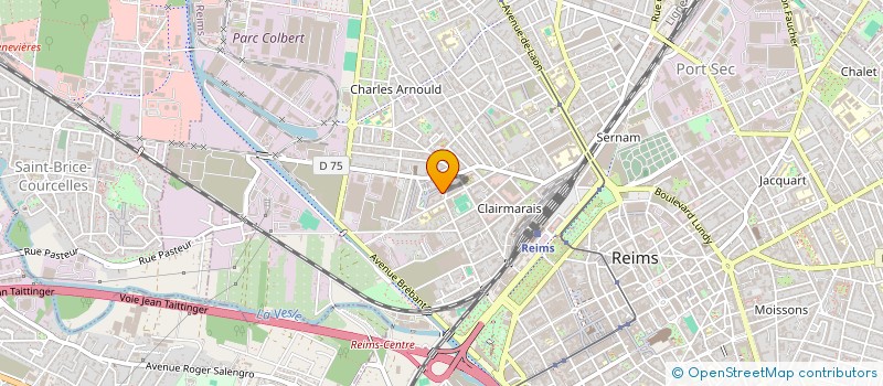 localisation de l'entreprise MADAME OUARDA TALHAOUI  REIMS