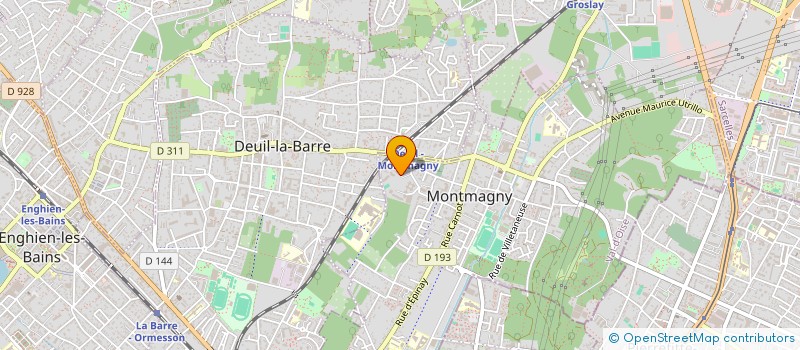 localisation de l'entreprise MADAME OUARDA TOUMIAT  MONTMAGNY