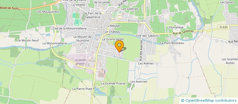 localisation de l'entreprise MADAME OUARDIA GOURMIT à BOURGUEIL
