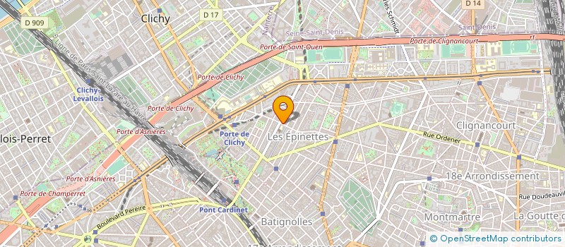 localisation de l'entreprise MADAME OUARDIA OUAZAR  PARIS