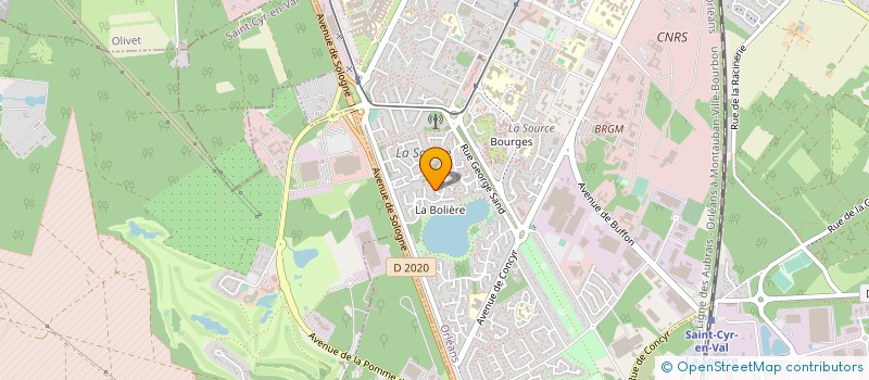 localisation de l'entreprise MADAME OUARDIA ZAIMEDDINE à ORLEANS