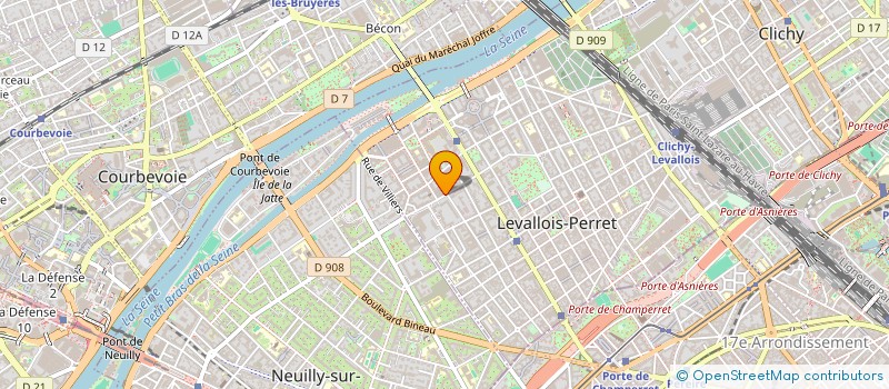 localisation de l'entreprise MADAME OUASSAN BOUKRIM à LEVALLOIS-PERRET