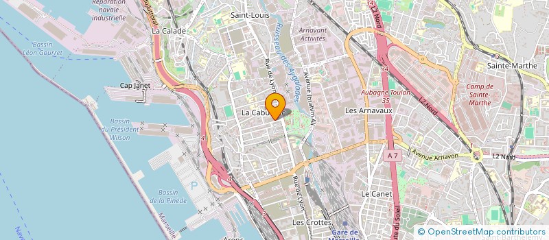 localisation de l'entreprise MADAME OUASSILA BENHAMDI à MARSEILLE