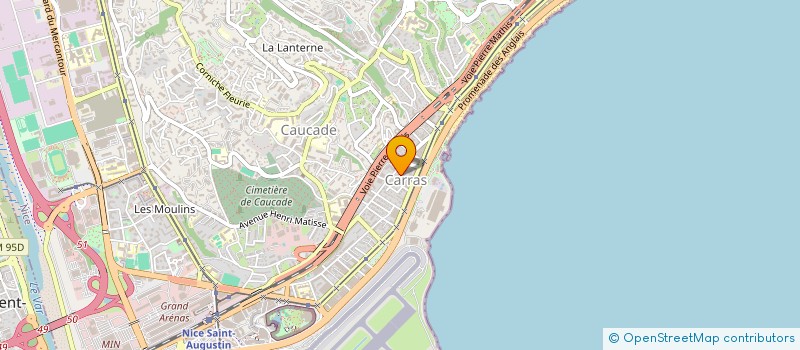 localisation de l'entreprise MADAME OUDA BOUMARAF  NICE