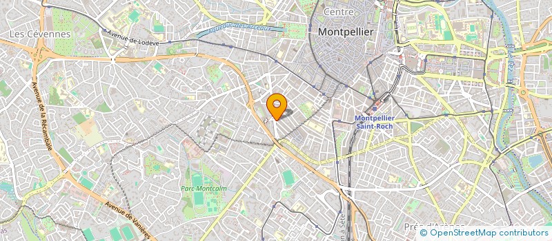 localisation de l'entreprise MADAME OUDA LEZAAR à MONTPELLIER