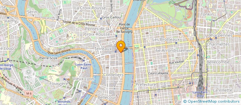 localisation de l'entreprise MADAME OUDA SABEUR à LYON