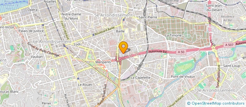 localisation de l'entreprise MADAME OUDA SADEK  MARSEILLE