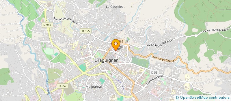 localisation de l'entreprise MADAME OUEJDA SEDIRI à DRAGUIGNAN