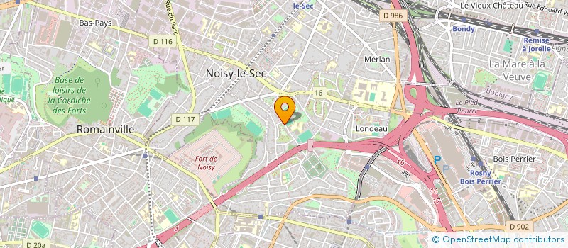 localisation de l'entreprise MADAME OUERDA HAMADOUCHE à NOISY-LE-SEC