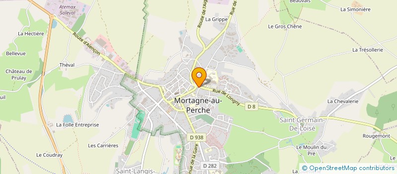 localisation de l'entreprise MADAME OUERDHIAJ KERMAD à MORTAGNE-AU-PERCHE