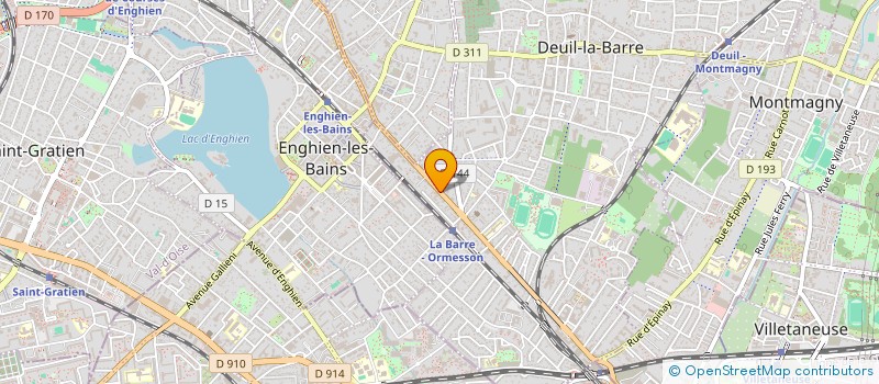 localisation de l'entreprise MADAME OUERDIA BAHA  DEUIL-LA-BARRE