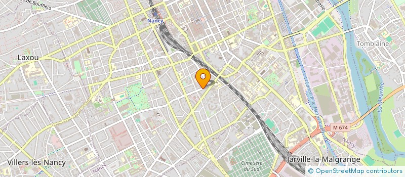 localisation de l'entreprise MADAME OUERDIA BOUBEKEUR  NANCY