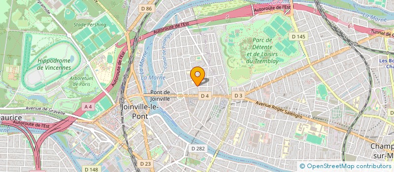 localisation de l'entreprise MADAME OUERDIA BOUKERCHE  JOINVILLE-LE-PONT