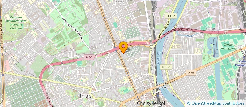 localisation de l'entreprise MADAME OUERDIA SID à CHOISY-LE-ROI