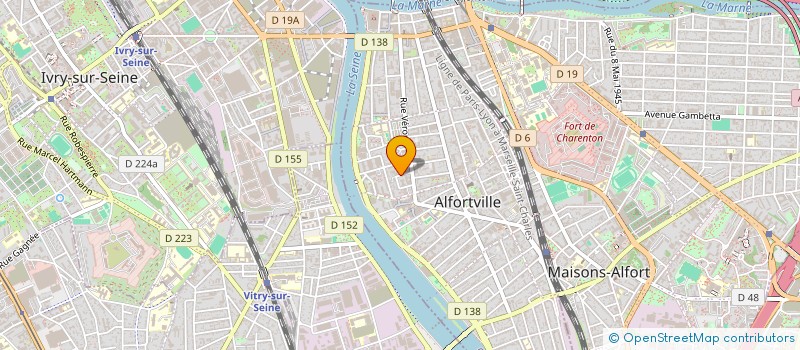 localisation de l'entreprise MADAME OUIAM DAHMANI à ALFORTVILLE