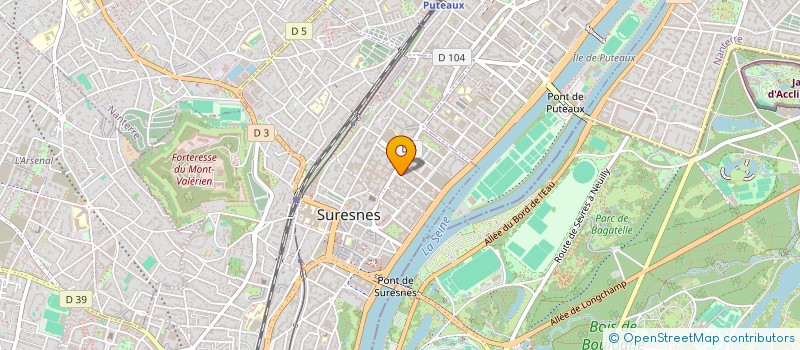 localisation de l'entreprise MADAME OUIAME ET-TAZY à SURESNES