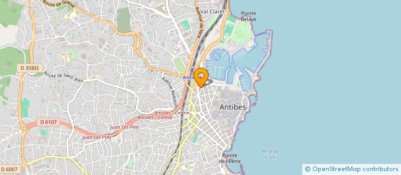localisation de l'entreprise MADAME OUIDADE EL HALOUI  ANTIBES