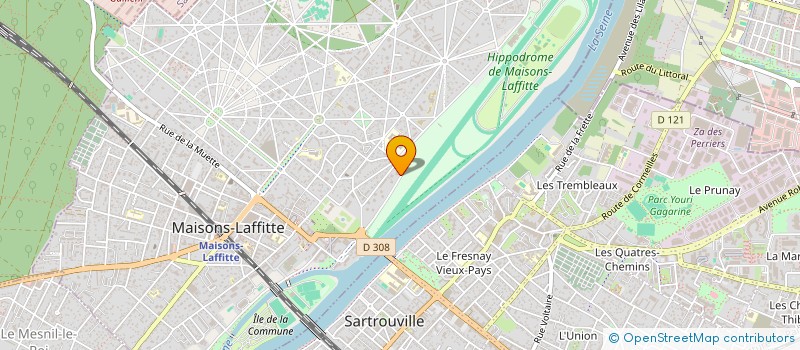 localisation de l'entreprise MADAME OUIDED AYEB à MAISONS-LAFFITTE