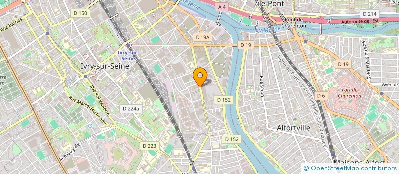 localisation de l'entreprise MADAME OUIJDANE ALLOUL  IVRY-SUR-SEINE