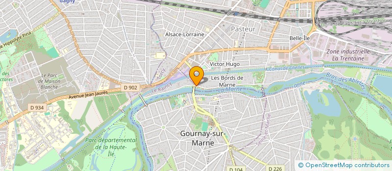 localisation de l'entreprise MADAME OUIZA AIT ADAR  CHELLES