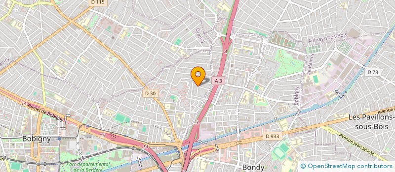 localisation de l'entreprise MADAME OUIZA AIT ALIOUA  BOBIGNY