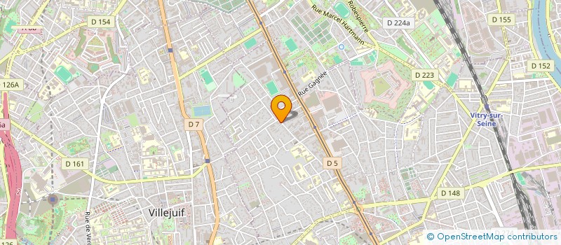 localisation de l'entreprise MADAME OUIZA HAMIDI  VITRY-SUR-SEINE