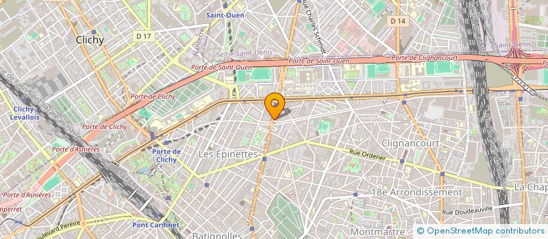 localisation de l'entreprise MADAME OUIZA LABBACI  PARIS