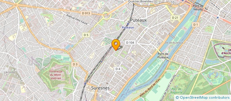localisation de l'entreprise MADAME OUIZA LAMALI à SURESNES