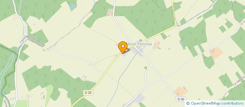 localisation de l'entreprise MADAME OUIZA SENOUN à LOUVILLIERS-LES-PERCHE