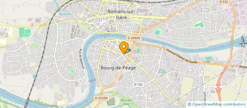 localisation de l'entreprise MADAME OUIZA YAKER à ROMANS-SUR-ISERE