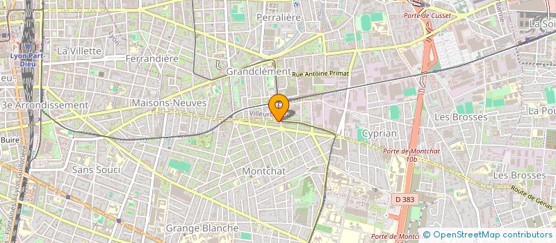 localisation de l'entreprise MADAME OULEY MATOU DIOP  LYON